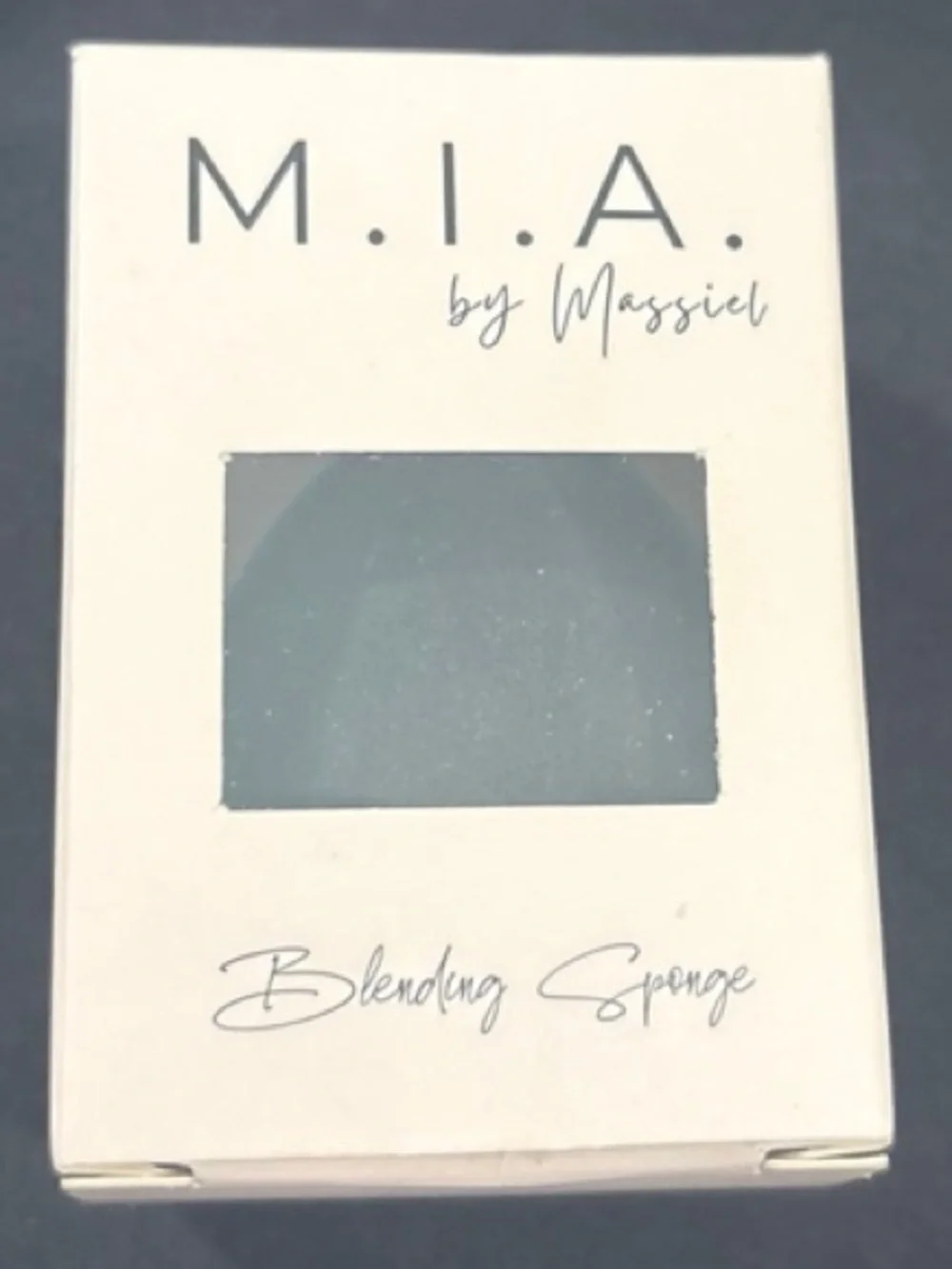 M.I.A. By Massiel Black Makeup Blending Sponge NEW! FULL SIZE!